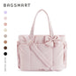 BAGSMART Large Capacity Tote Bag for Women Versatile Commuting Handbag Messenger Multiple Pockets Shoulder Sport Bag