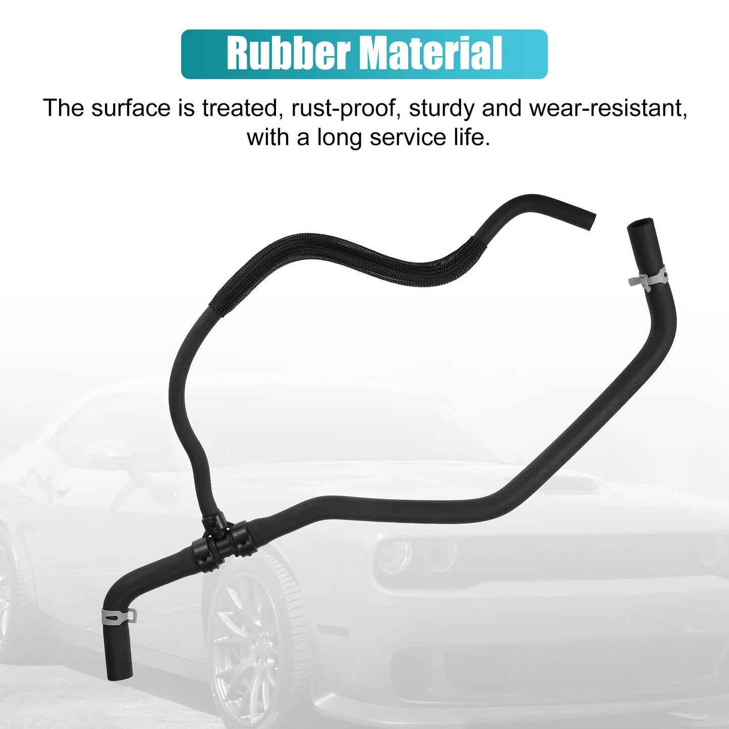 UXCELL Heater Hose NO.55038163AI/55038163AE for Dodge Challenger 2017-2018 for Dodge Charger 2019-2021 for Chrysler 300 2011