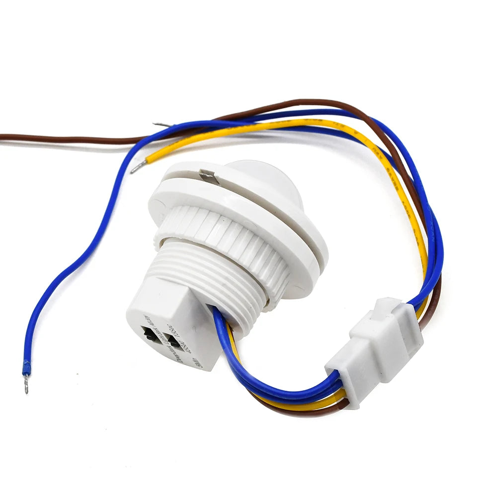 Mini Motion Sensor Light Switch 110-220V PIR Sensor Smart Detection Time Delay Adjustable Infrared Induction Detector