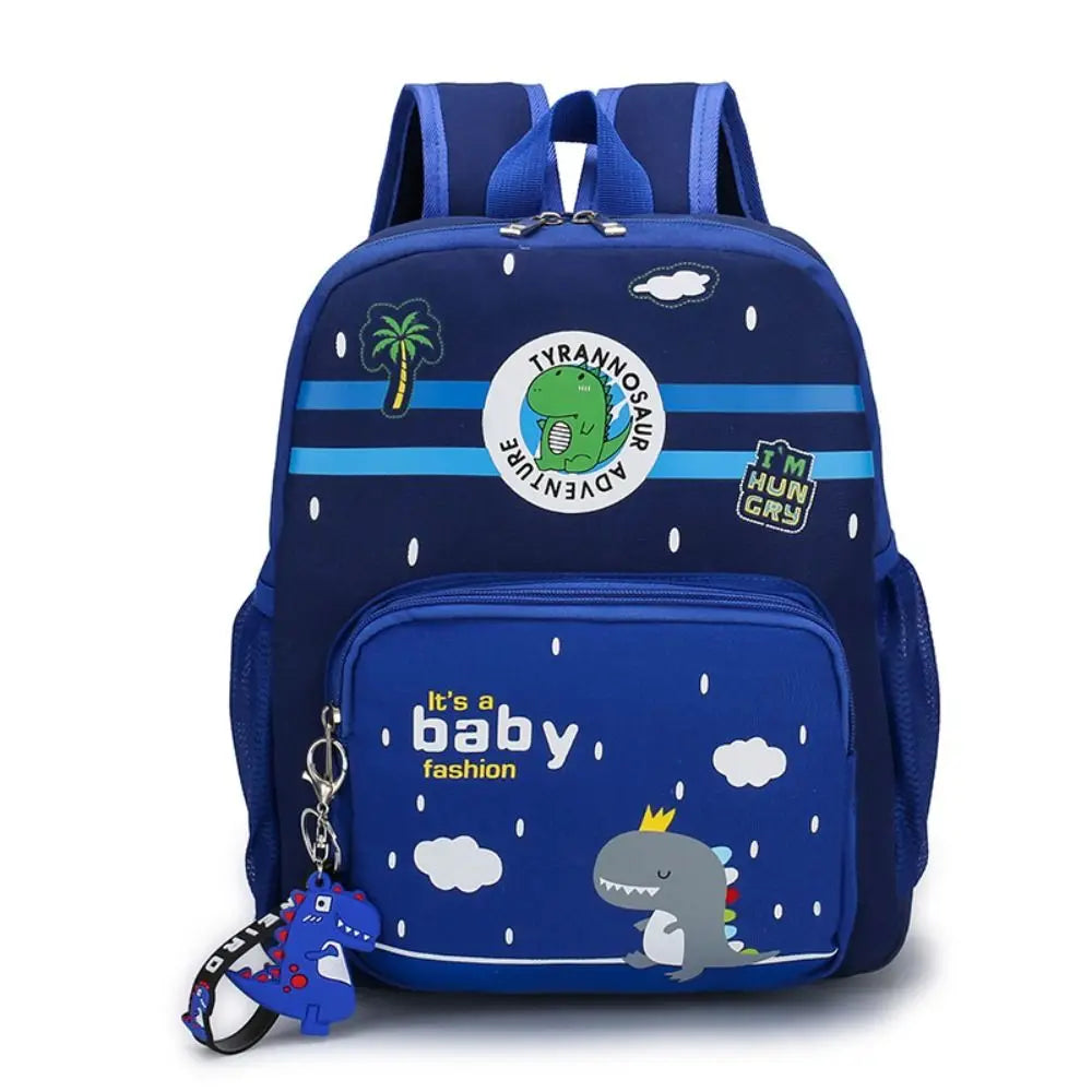 Durable Cute Backpack Cartoon Dinosaur Waterproof Students Bag Kindergarten Large Capacity School Bag for Children