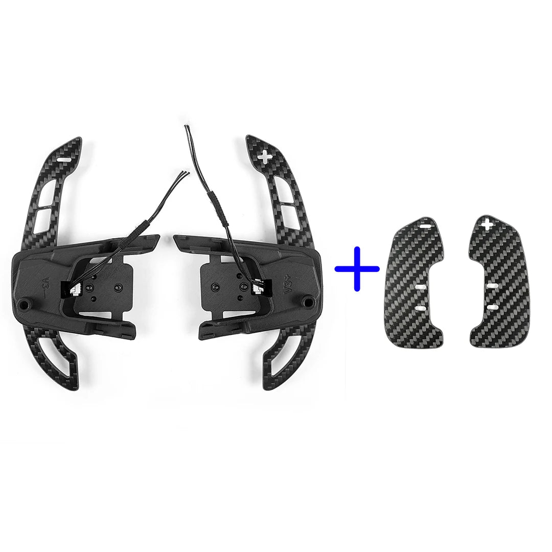 TDD Carbon Fiber Magnetic Paddle Shifters for Volkswagen GTI Golf 7 Golf R MK7/7.5 VW Scirocco Arteon Shift Paddle Extensions