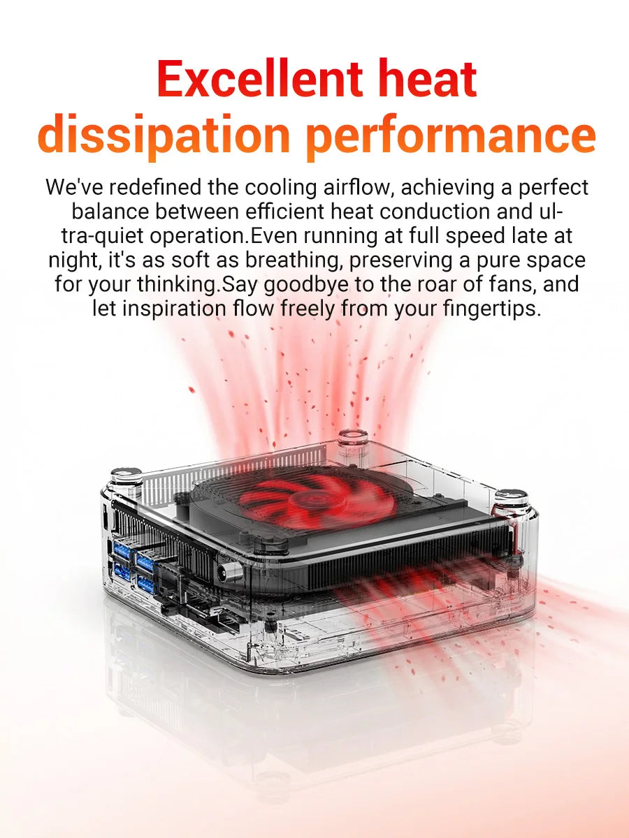 FIREBAT R3 Mini PC AMD Ryzen 3 4300U 8GB/16GB LPDDR4 RAM 256GB/512GB SSD M.2 SATA Windows11 Pro Desktop Computer WiFi6 BT5.2