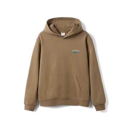 SIMWOOD 2026 Spring New Oversize Back Moutain Print Hoodies Men 340gsm Warm Brushed Lining Fabric Sweatshirts