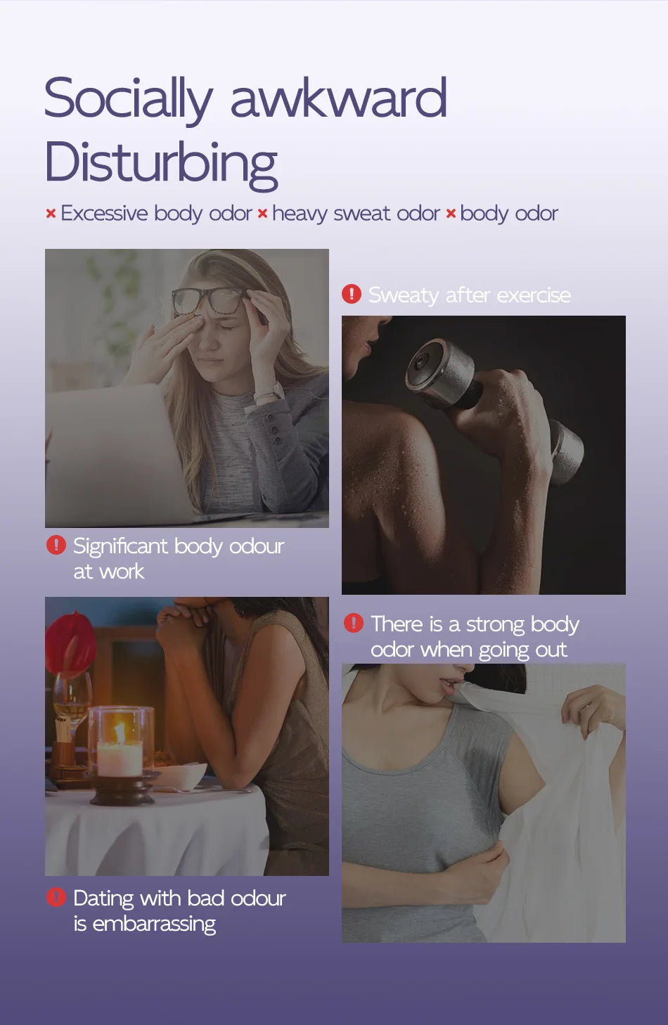 Underarm Antiperspirant Deodorant Cream, Providing All-day Sweat Control, Odor Suppression, and Sweat and Odor Prevention.