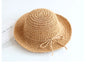Summer New Parent-child Straw Hat Girl Casual Solid Foldable Big Brim Holiday Hats Baby Boy Beach Fisherman's Cap