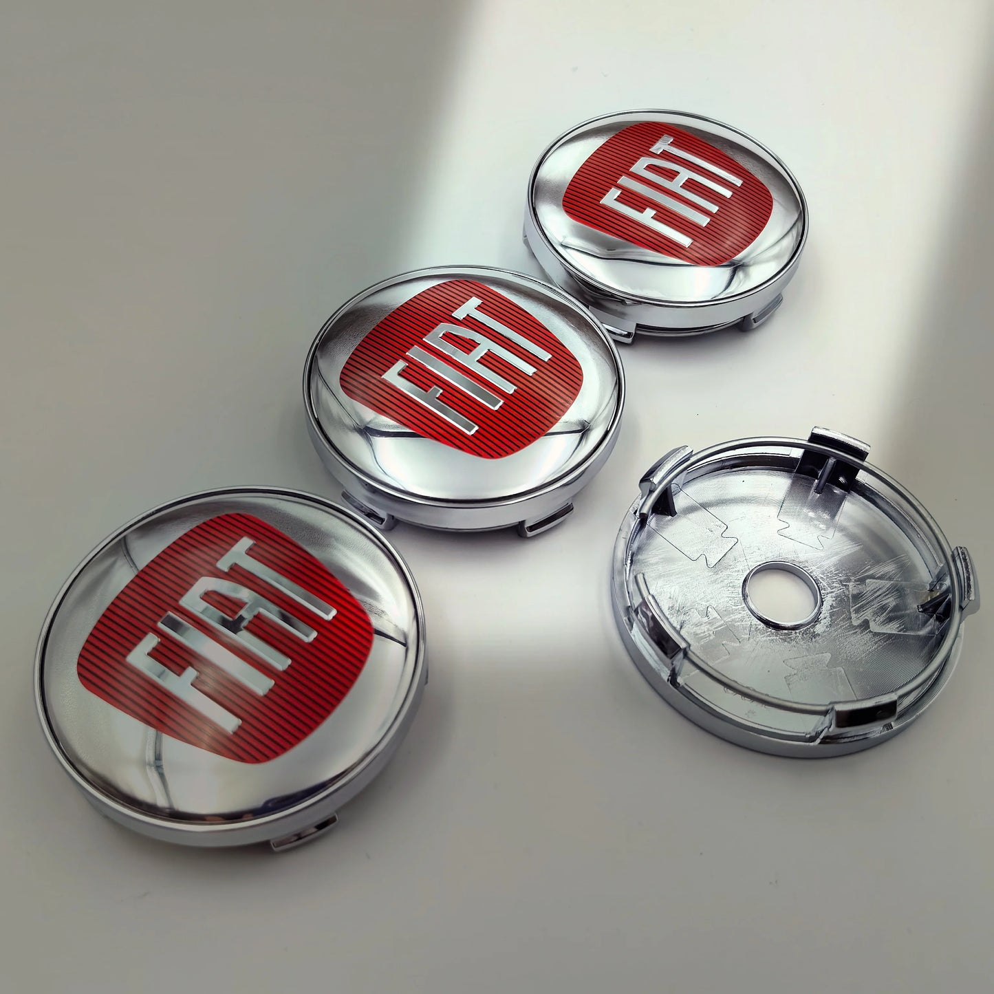 4pcs Fiat 500 Abarth Lancia Car Wheel Center Hub Cap Car Wheel Center Caps Hubcap Cover 60mm