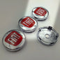4pcs Fiat 500 Abarth Lancia Car Wheel Center Hub Cap Car Wheel Center Caps Hubcap Cover 60mm