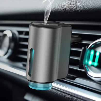 Huitai Car Aromatherapy Machine Car Air Outlet Freshener Auto Air Diffuser Electric Aroma Smell Perfume Car Accessories for Men