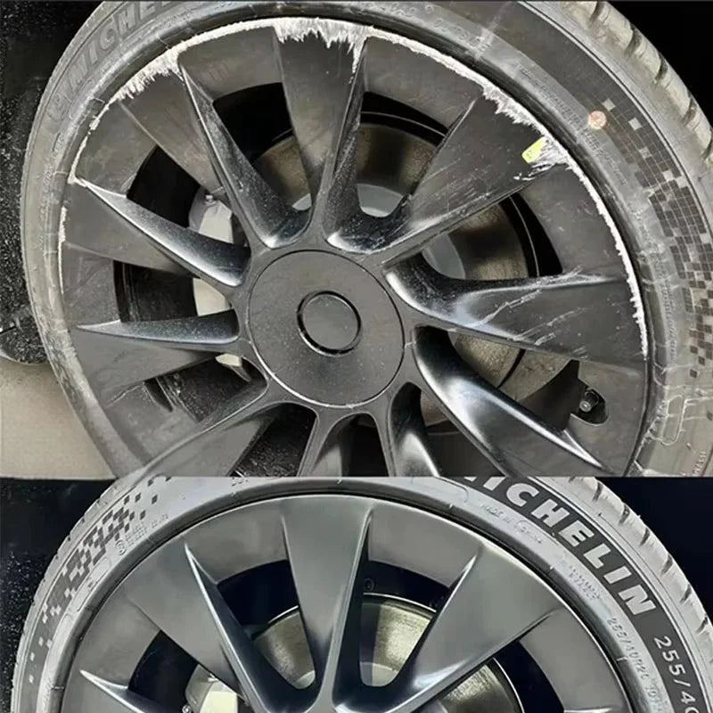 100g Car Wheel Scratch Repair Paste, Tire Wheel Scratch Repair Paint Paste - Aluminum Alloy Wheel Repair
