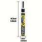 Black Car Touch Up Paint Pen Auto Body Wheel Scratch Repair Waterproof Permanent Paint Restoration Tool