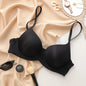 Plus Size Lingerie for Women Seamless Push Up Bra Sexy Thin Cup Cotton Brassiere Comfortable Underwie Female C D E Cup Underwear