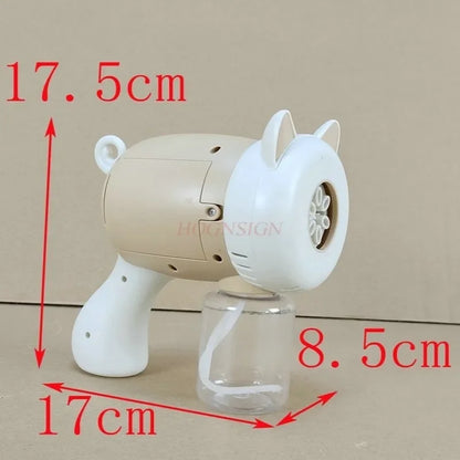 Bubble machine, children's handheld bubble blowing gun, electric internet popular toy, automatic baby boy and girl