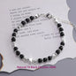 VENTFILLE 925 Sterling Silver Line Extremely Fine Bracelet for Women Love Haert Bead Korean Ins Sweet Jewelry Gift Dropshipping