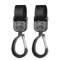 Universal Outdoor Stroller Accessories Baby Pram Hooks Rotate Hanging Bag 360 Degree Cart Organizer Storage Bag Hanger