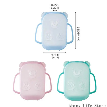 Convenient And Easy To Clean Infant Fruit Puree Dispenser Box With Spill Proof Feature For Stress Mealtime