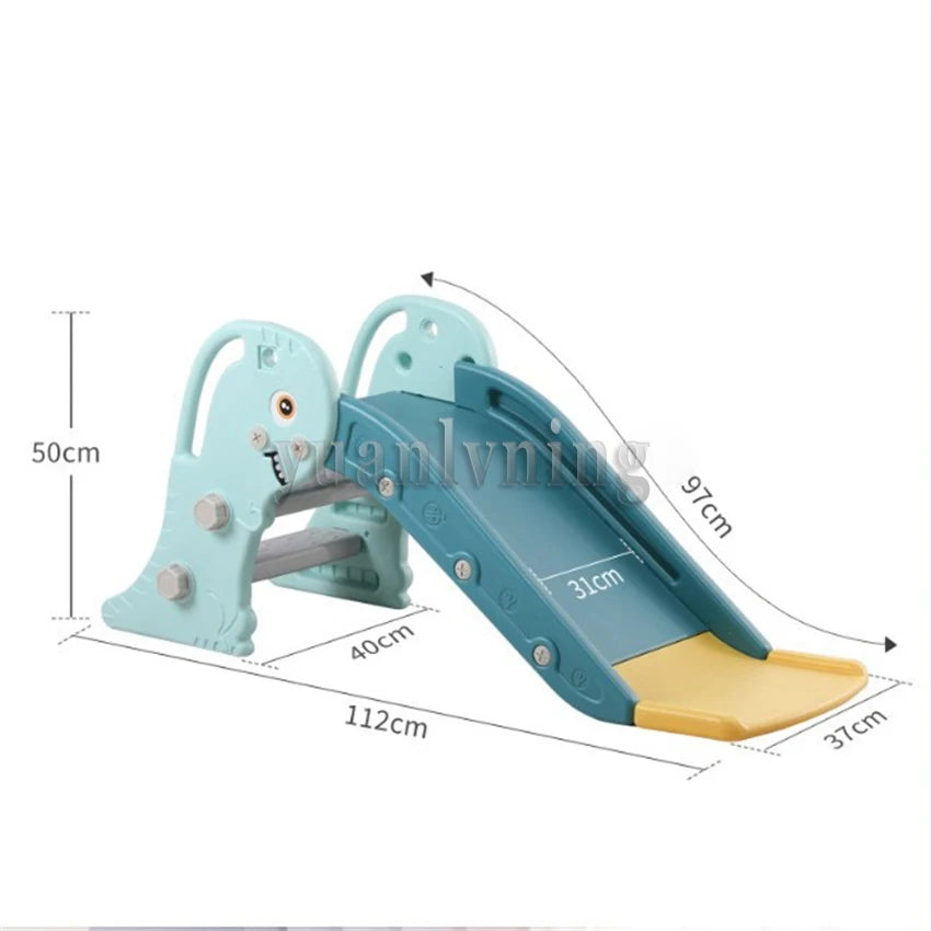 3 in 1 Kids Slide Climber with Basketball Hoop Toddler Indoor Playground Activity Center Baby Sports Toys for 1-3 Years Old
