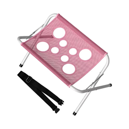 Portable Foldable Pet Grooming Hammock Stand Adjustable Dog Cat Bathing Nail Clipping Drying Mesh Support Rack for Small Pets