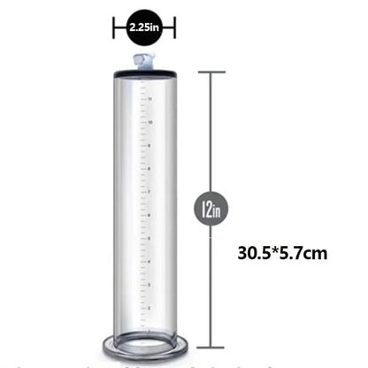 Male Penis Enlarger Vacuum Pump Penis Enlargement Enhancer Adult Sex Toy for Men Lasting Trainer Erotic Products Vacuum Cylinder