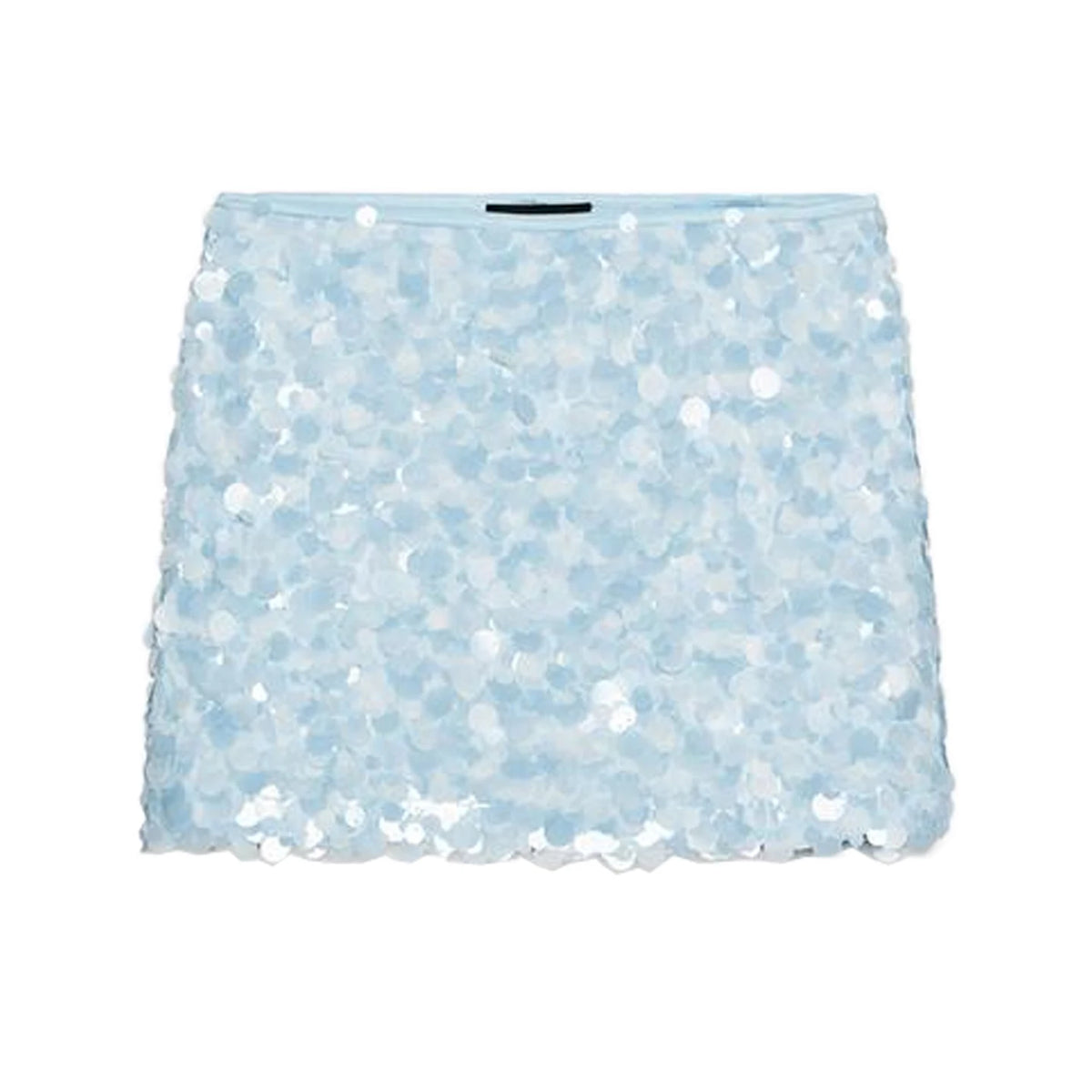 Summer New Women's Design  ort  Skirt with Inner  Bead Decoration Casual Sle Polyester Fiber Knitted A-Line...