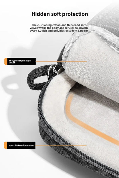 Laptop Bags 13 14 15 16 inch Notebook Bag for MacBook Air Pro M1 M2 M3 M4 Computer Handbag Briefcase Women Men Work Sleeve Bag