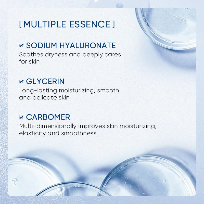 Hyaluronic Acid Ampoule Essence Ampoule, Hyloranic Acid Essence Moisturizing Essence Ampoule Set (2ml x7Pieces)