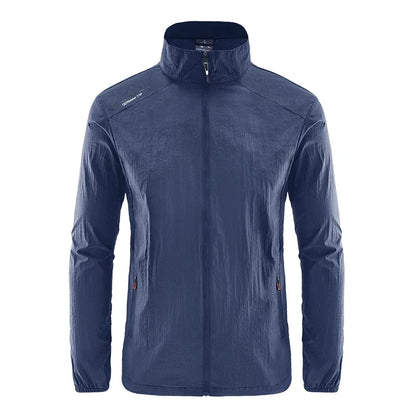 Summer Jackets Men Windbreaker Coats Male Sunscreen Clothing Traveling Camping Jacket Ultrathin Cycling Fishing Tops Hiking Wear