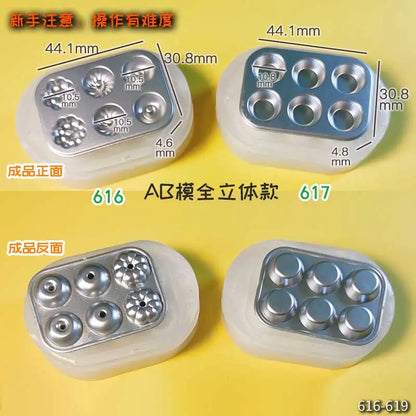 Miniature Food Play Mini Vintage Plate Fruit Plate Dinner Plate Doll House Mini Baking Baking Pan Organizer Jar Silicone Mold