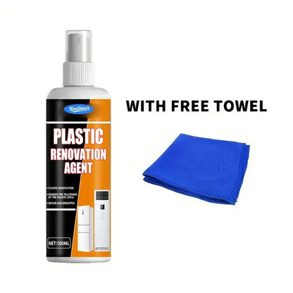 General Household Plastic Repair Agent Plastic Renovation Spray Easily Removes Scratches, Oxidizes, Yellows and Repairs