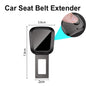 1/2/4 Pieces Car Seat Belt Clip Extender Alloy Seatbelt Lock Buckle Plug Auto Fastener Converter Clip Safety Belt Decoration