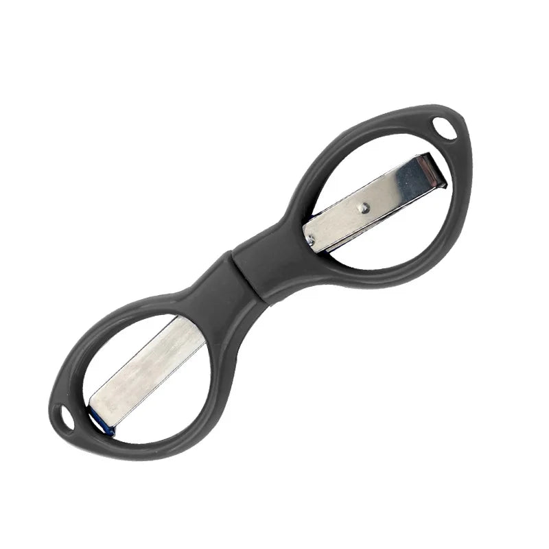 Portable Stationery Folding Scissors Stainless Steel Fishing Line Cutter Multi-functional Needle and Thread Scissors