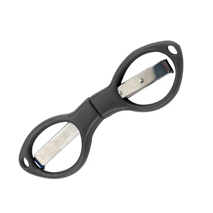 Portable Stationery Folding Scissors Stainless Steel Fishing Line Cutter Multi-functional Needle and Thread Scissors