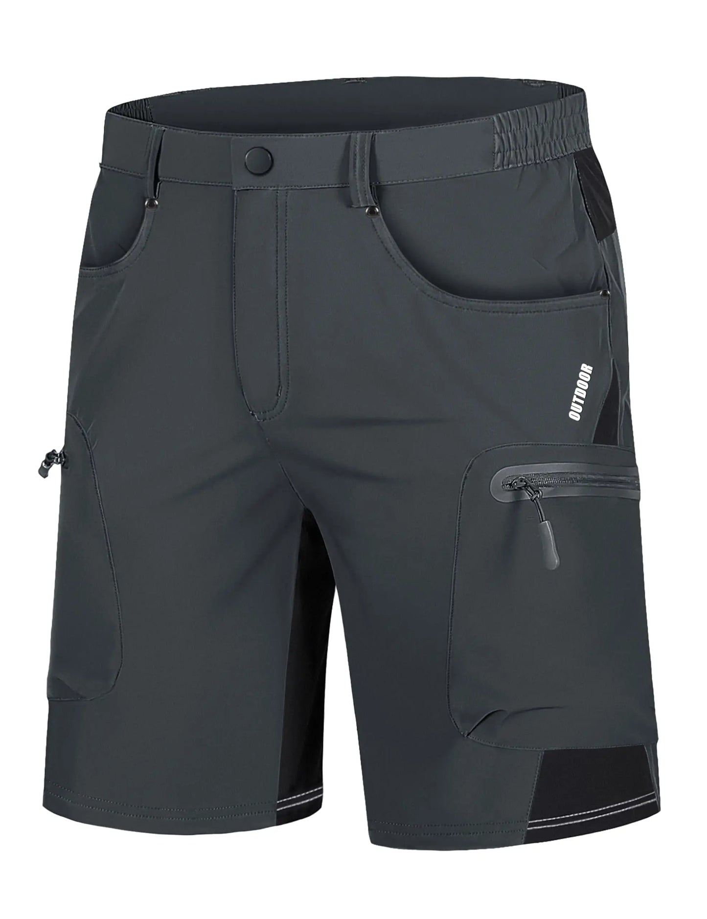 TACVASEN Men's Lightweight Shorts Outdoors Hiking Fishing Short Pants with Multiple Pockets Quick Dry Summer Work Cargo Shorts
