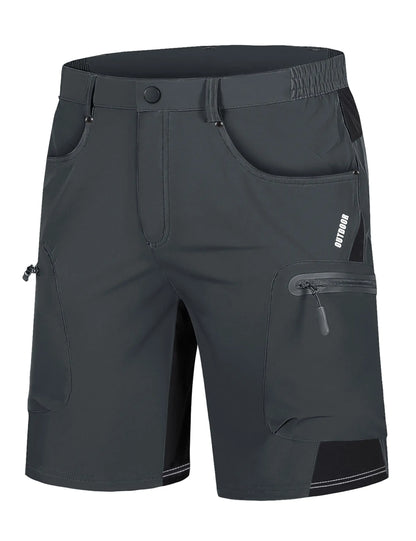 TACVASEN Men's Lightweight Shorts Outdoors Hiking Fishing Short Pants with Multiple Pockets Quick Dry Summer Work Cargo Shorts
