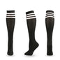Unisex Compression Socks Football Socks Non-slip Long Tube Knee High Stockings Socks Striped Soccer Socks Running Sports Socks