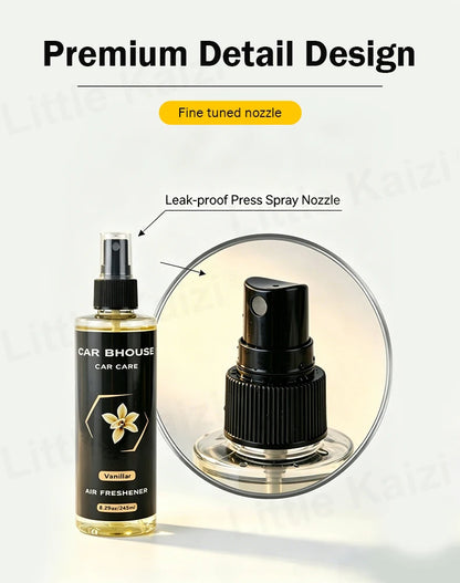 1pcs 245ml Car Air Freshener Spray, 8 Scents, Long-Lasting Odor Eliminator for Car & Home