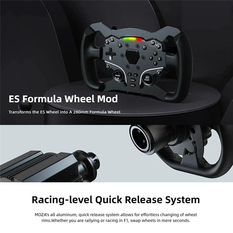 A70X-Racing ES Formula Wheel Mod 280Mm Aviation Grade Aluminum Body Specially Designed And Adapted For The