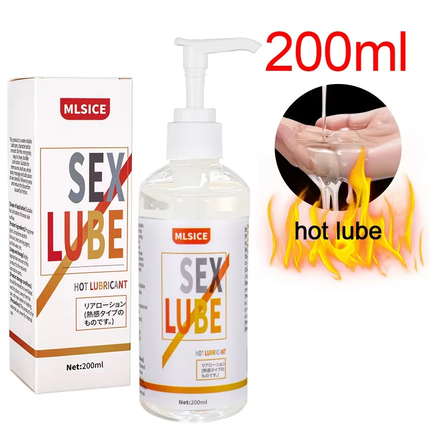 Silicone-Based Lubricant with Press Pump Stringy Anal Lube Love Gel Suitable for Man Woman Gay Lesbian Couples Pleasure Sex Shop