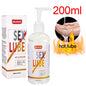 Silicone-Based Lubricant with Press Pump Stringy Anal Lube Love Gel Suitable for Man Woman Gay Lesbian Couples Pleasure Sex Shop