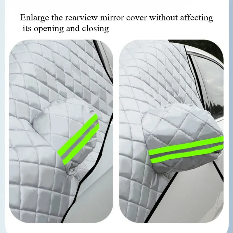 5-Layer Car Cover Hail Snow Shade Awning From Protective Dust Waterproof Exterior Protect Anti UV Outdoor Protector Covers