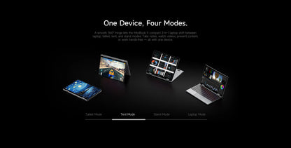 CHUWI MiniBook X Laptop Tablet PC 2 In 1 16GB 512G SSD Intel U300/N150 10.51 Inch FHD IPS Screen 1920*1200 Windows 11 Notebook