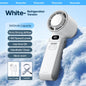 Portable High Speed Cooling Handheld Fan 3600mAh Rechargeable 100 Wind Speeds Adjustable Mini Foldable Air Cooling Turbo Fan