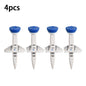 4 Pcs 33-55mm Adjustable-height Golf Tee Training Accessories