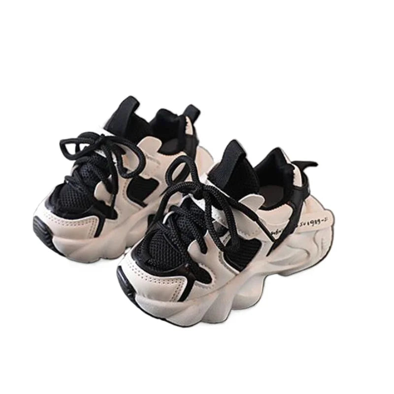 Spring Autumn Kids Sport Shoes Mesh Breathable Boys Sneakers Student Girls Shoes Non-slip