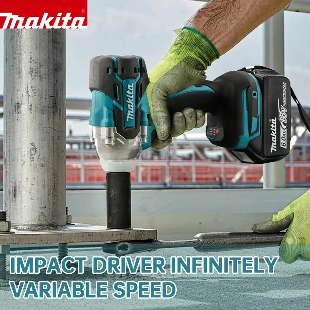 Makita DTW285 18V Brushless Impact Wrench High Torque For Machinery Assembly Daily Household Repair Jobs