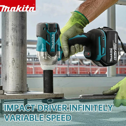 Makita DTW285 18V Brushless Impact Wrench High Torque For Machinery Assembly Daily Household Repair Jobs