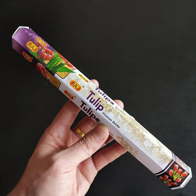 T Fragrances India Incense Stick Handmade Aromatherapy Sticks 20 Sticks Per Box Sandalwood Lavender Meditation Incenses