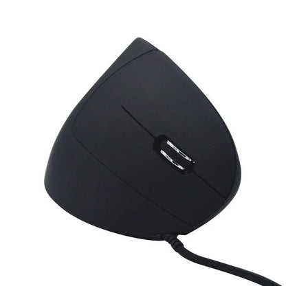 Vertical Optical Mouse Ergonomic Design 4 Level DPI Adjustable USB LED Wired Gaming Mouse for Windows Laptop PC