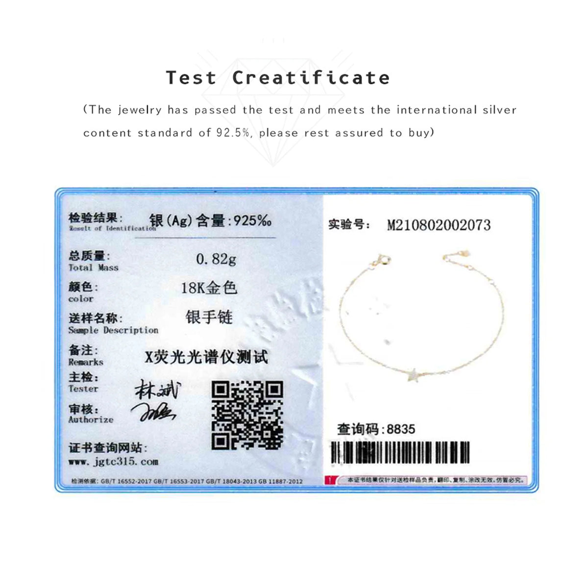ANDYWEN 2020 New 925 Sterling Silver Gold Starry Sky Spakle Star Linked CZ Zircon Chain Bracelet Women Fine Jewelry Luxury