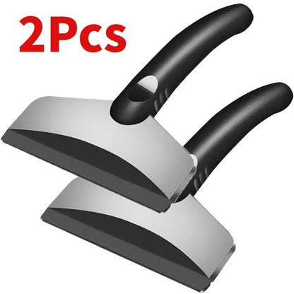 2Pcs Multifunction Car Snow Shovel Winter Windshield Defrosting Ice Scraper Tool Glass Snow Removal Tools Auto Accessories