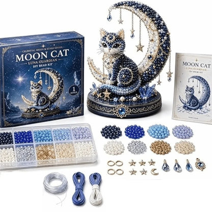 3D Design Animal Guardian Beading Kit Handmade Material Package Animal Bead Set with Colorful Beads Animal Shape Bead Craft Set